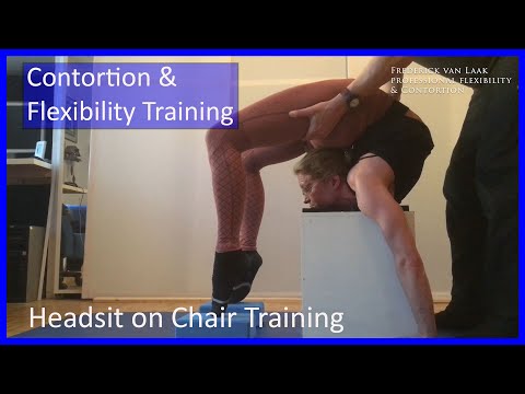 25 Flexyart Contortion: Headsit Training on chair/block - Also for Yoga, Pole, Ballet, Dance People
