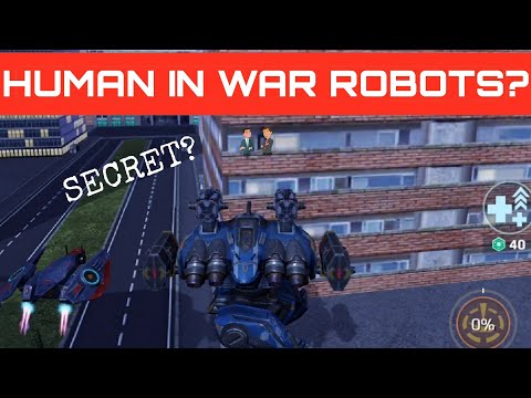 I find humans in war robots