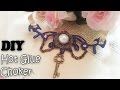 Easy Hot Glue Choker ~ Diy Victorian Gothic Pendant ...