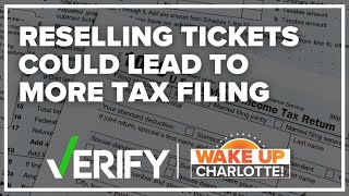Reselling tickets could lead to more tax filing