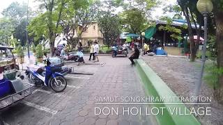 preview picture of video 'Don Hoi Lot Village @Samut Songkhram'