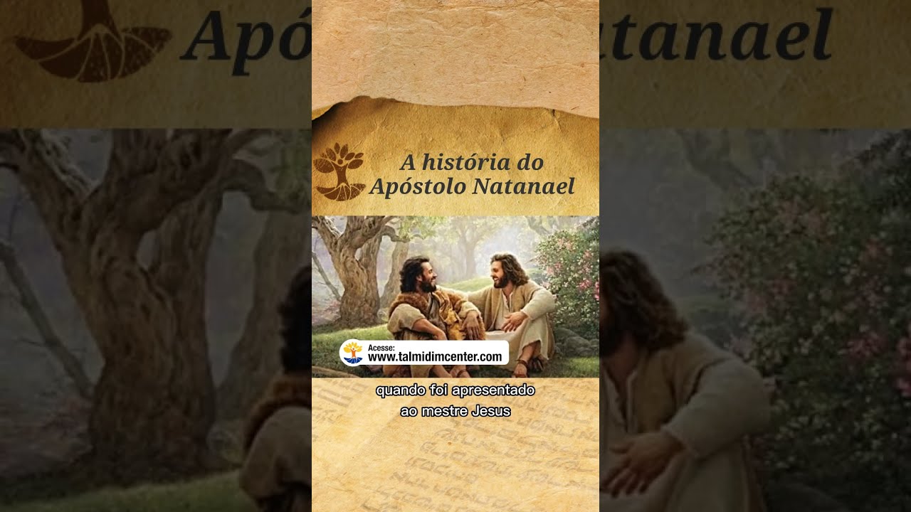 A História do APÓSTOLO NATANAEL - São Bartolomeu  #shorts
