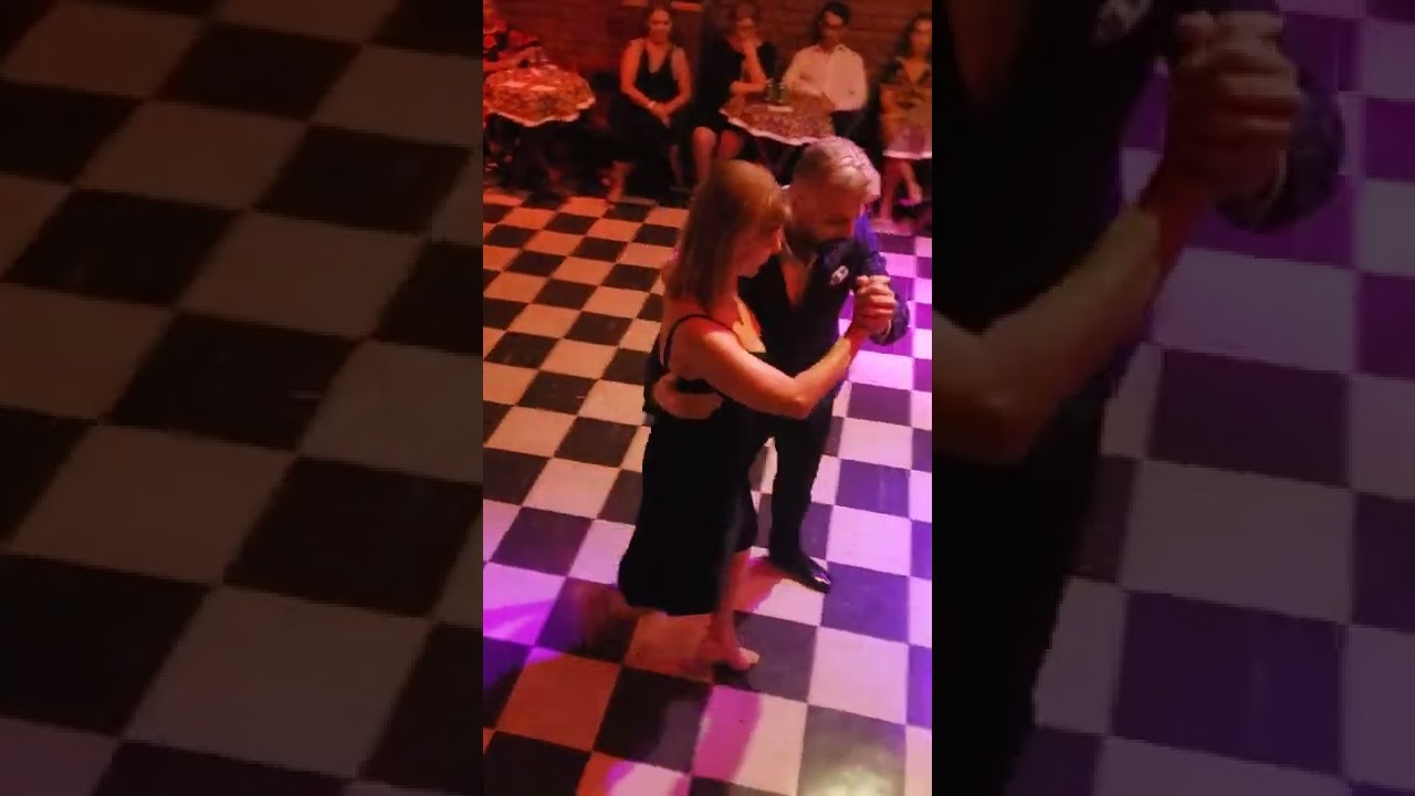 Alice Vasques e Cláudio Gonzalez na Casa do Tango RJ