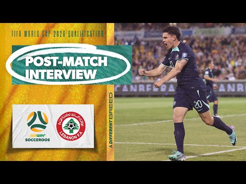 John Iredale: That goal was for 2 special people | Interview | Subway Socceroos v Lebanon