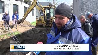 Половин Хасково и 6 села останаха без вода, заради авария