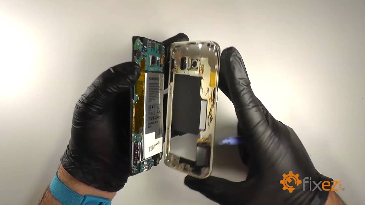 Samsung Galaxy S6 Edge Battery and Inductive Charger Repair - Fixez.com