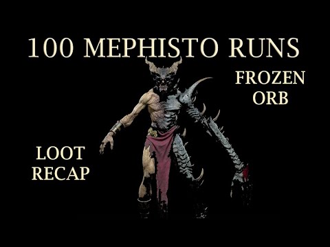 100 Mephisto Runs Loot recap - Diablo 2: Resurrected