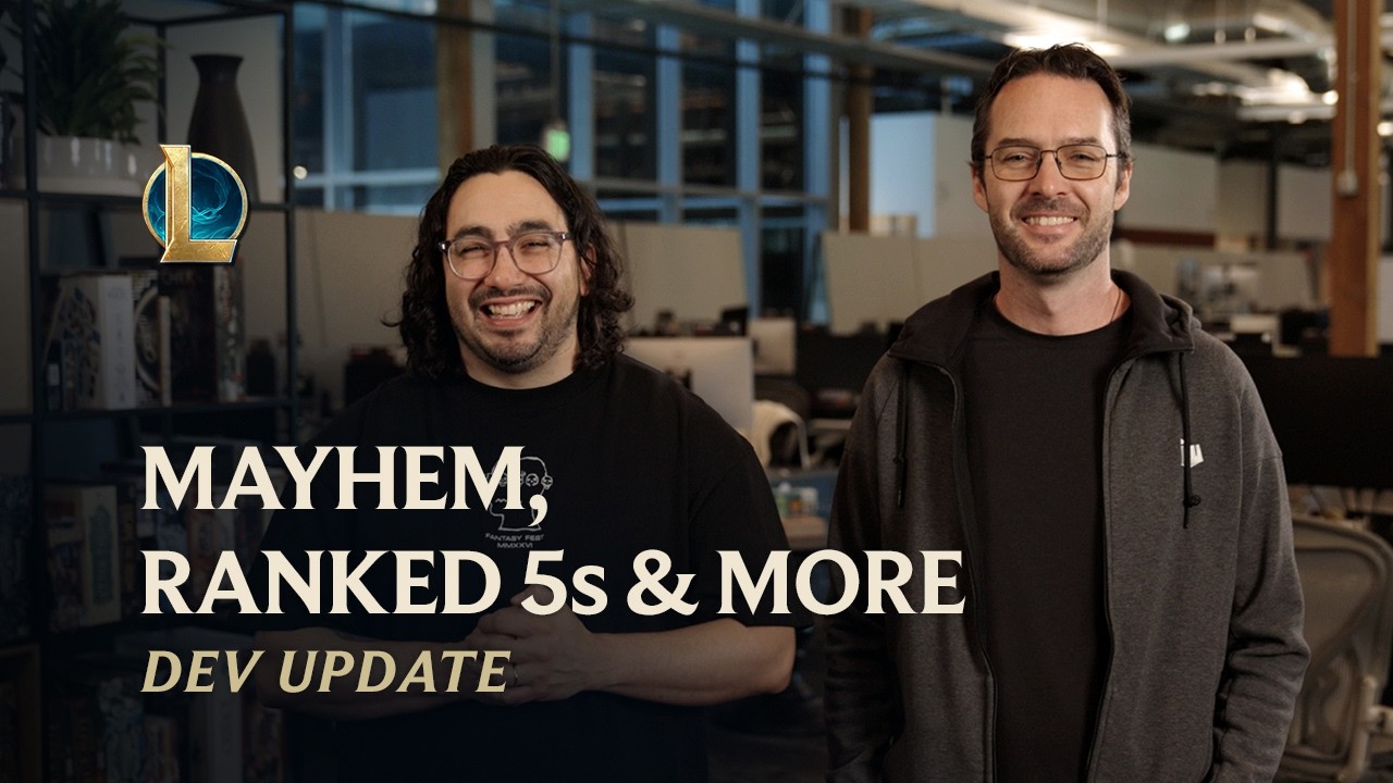 Dev Update de Riot: ARAM Mayhem renovada, regresa Ranked 5s y se prueba ARAM Wardrobe
