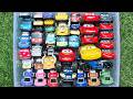 Disney Pixar Cars Unboxing Review Lightning McQueen Tow Mater Doc Hudson Sally Carrera Cruz