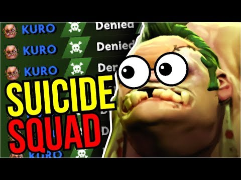 SUICIDE SQUAD - GH Pudge Roaming Suicide Master 7.07 | Dota 2