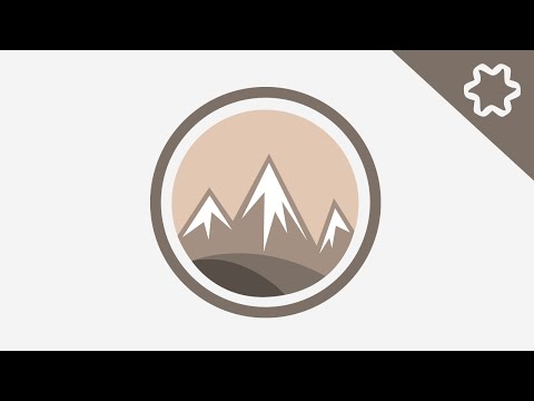 Water Drop Logo Design Tutorial With Different color every layer Adobe illustrator tutorial