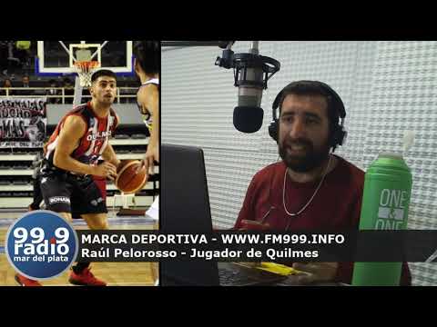 Raúl Pelorosso - Jugador de Quilmes en MDR 24-10-19