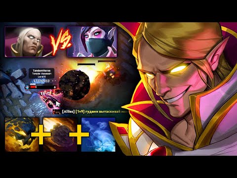 INVOKER vs GOLD TIER TEMPLAR ASSASSIN MID | MASTER TIER INVOKER GAMEPLAY | Dota 2 Invoker