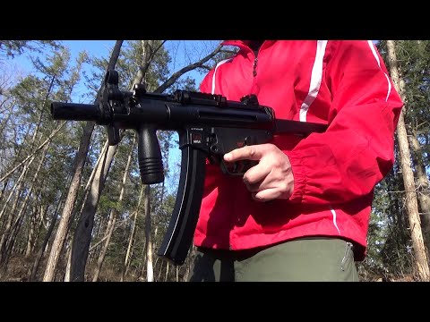 Umarex H\u0026K MP5 K-PDW BB Gun ($100) Review, 400 FPS BB Sub Gun
