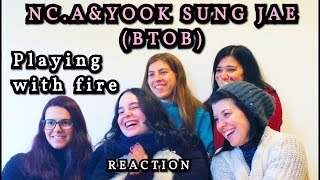 [MV] NC.A(앤씨아), YOOK SUNG JAE(육성재) (BTOB) _ Playing with fire(봄에 오면 괴롭힐 거예요) Reaction