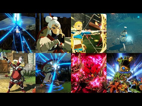 All Characters Ultimate Attack - Hyrule Warriors Age of Calamity
