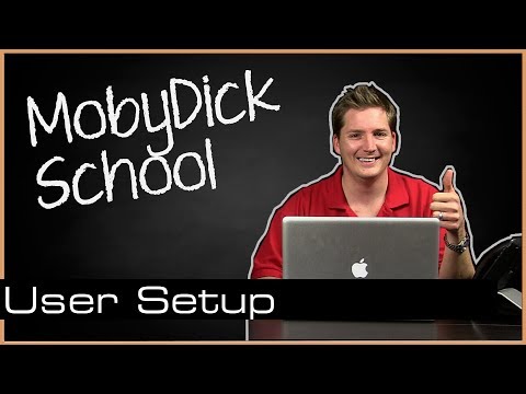 mobydick School: Adding Users [english]