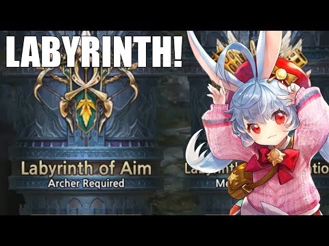 NOT ANY EASIER! King's Raid - Labyrinth - Archer, Mechanic, Priest!