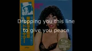 Donna Summer - Our Love LYRICS SHM &quot;Bad Girls&quot; 1979