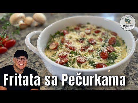 Jednostavna Fritata sa Pečurkama - Brz i Ukusan Doručak!