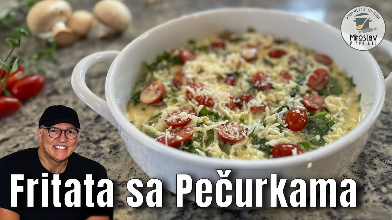 Jednostavna Fritata sa Pečurkama - Brz i Ukusan Doručak!