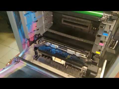 Чистка цветного лазерного принтера Samsung CLP-600