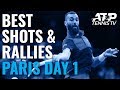 Best Shots & Great Rallies | Paris 2019 Day 1