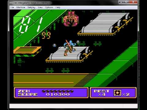 Lets Play Zen The Intergalactic Ninja nes pt 1