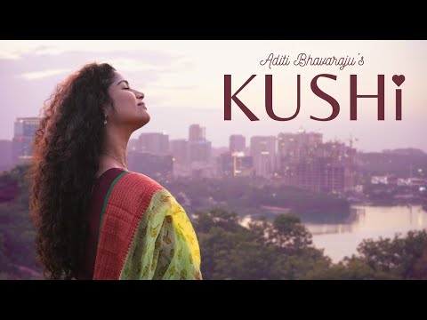 Kushi Title Song  - Cover | Aditi Bhavaraju | Vijay Deverakonda, Samantha | Hesham Abdul Wahab
