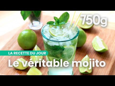 Recette Glace mojito sans alcool à la menthe fraîche