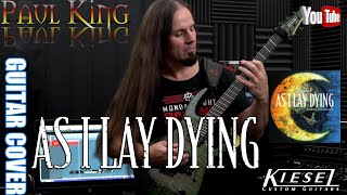 As I Lay Dying - The Darkest Nights [ Guitar Cover + Epic Intro ] By: Paul King // TAB // 4K