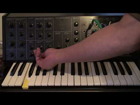 Korg MS-20 22-21 loop #korgms20