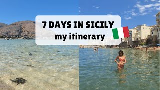 7 Days in Sicily as an Italian ☀️⛱️ - Places, beaches, prices, tips