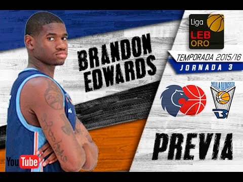 Brandon Edwards previa @ Cafés Candelas Breogan (ORO 15/16 - J3)
