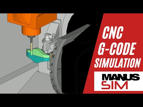 MANUSsim – G-Code CNC-Simulations- und Verifikationssoftware
