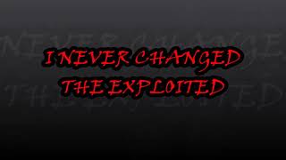 i never changed the exploited + tablatura (bass cover)
