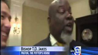 TD Jakes Affirms Joel Osteen .