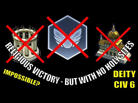 Is It Possible To Win A Religious Victory – Without ANY Holy Sites? #1 Deity Maori (Civ 6 FP)