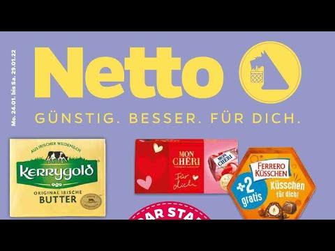 🛒 Netto Katalog Prospekt 24. bis 29. Januar 2022 - Neuigkeiten, Angebote Deutschland 🇩🇪