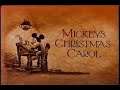 Opening To Mickey S Christmas Carol 1986 VHS Walt Disney Home Video Canadian Copy