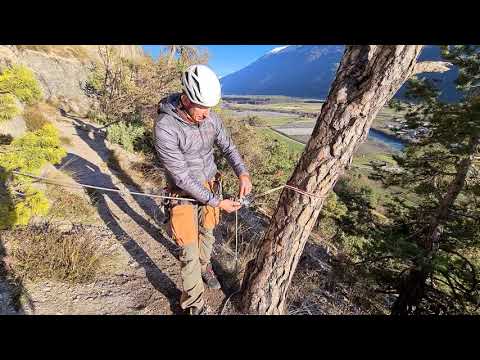 Kara 8 / Kara-Acht / Lorenziknoten / Stuflesser Knoten - Rücklaufsperre