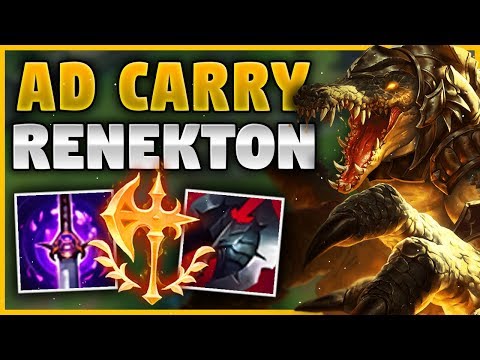 THIS IS WHY ADC RENEKTON IS GOING TO BE A META PICK IN SEASON 10!?! Pre-Season 10 Renekton Gameplay!