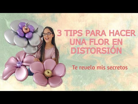 Como crear una bella FLOR EN DISTORSIÓN ( Lo que nadie te dice)