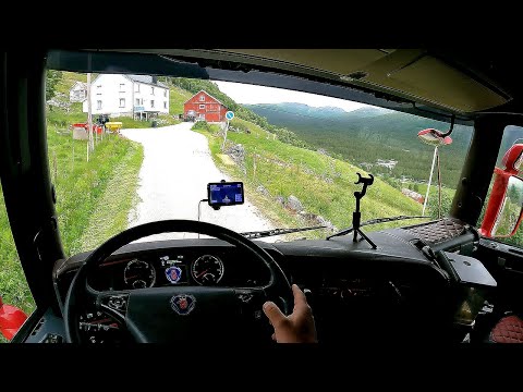 POV Driving Scania R440 - Came to a dead end!