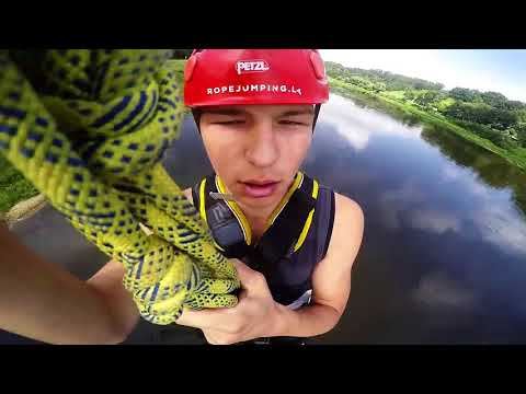 Matas Daubaras | Ropejumping @ Baltosios Rožės tiltas, Alytus | www.ropejumping.lt