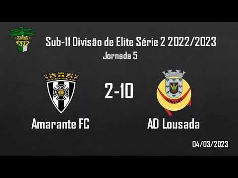 Amarante FC 2-10 AD Lousada