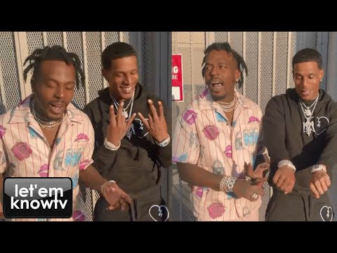 Sauce Walka And His Homie Maserati Jay Flexing Their Crazy Diamond Pieces In LA | Pure Jewelry