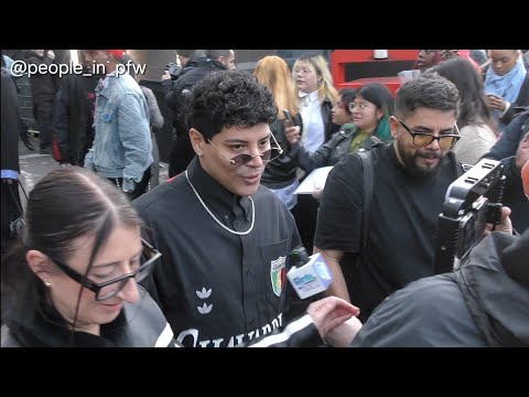 Eduin Caz - Willy Chavarria Menswear fashion show in Paris - 23.01.2026