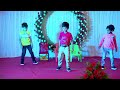 Boys Group Dance Sathwik Juhith Jainish Telugu Samithi Trichy Ugadi 2022