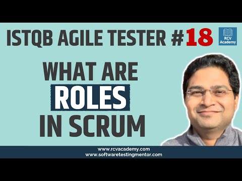 ISTQB Agile Tester 18 Agile SCRUM Roles | SCRUM Roles Explained